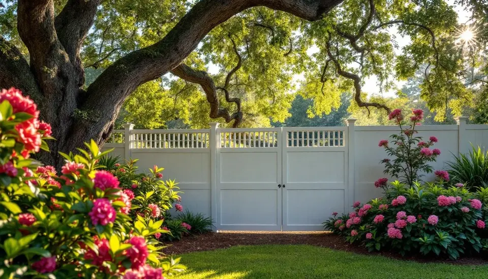 Privacy screen fence