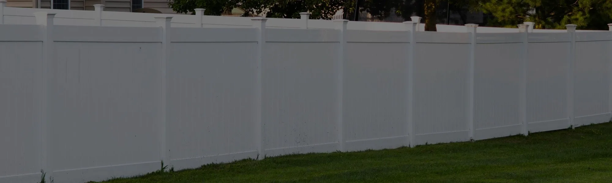 Dubya Fence vinyl privacy fence installation in Rowesville, SC